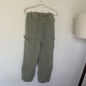 Green cargo pants